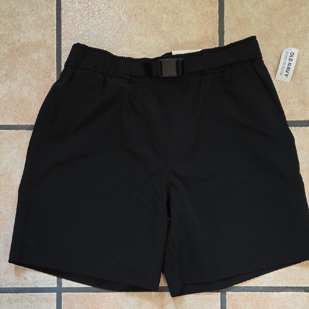 Old Navy Men's Dark Shorts with Belt